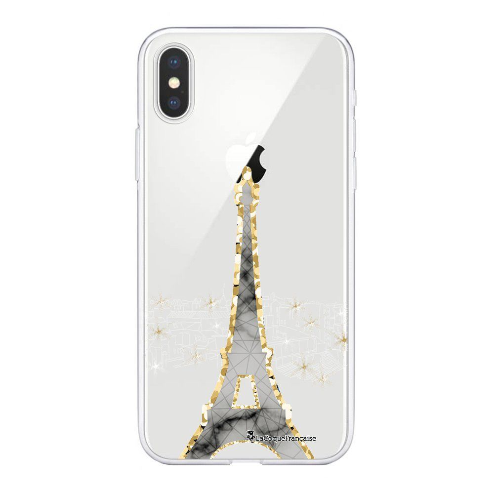 La Coque Francaise - Coque iPhone X/Xs 360 intégrale Illumination de paris Ecriture Tendance Design La Coque Francaise. - Coque, étui smartphone