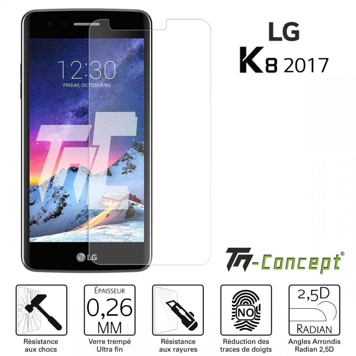 Tm Concept - Verre trempé - LG K8 (2017) - TM Concept® - Protection écran smartphone