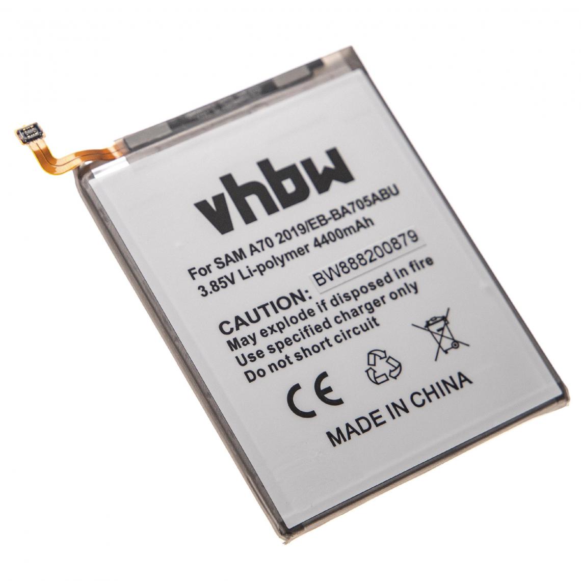 Vhbw - vhbw Batterie remplacement pour Samsung EB-BA705ABU, GH82-19746A pour smartphone (4400mAh, 3,85V, Li-polymère) - Batterie téléphone