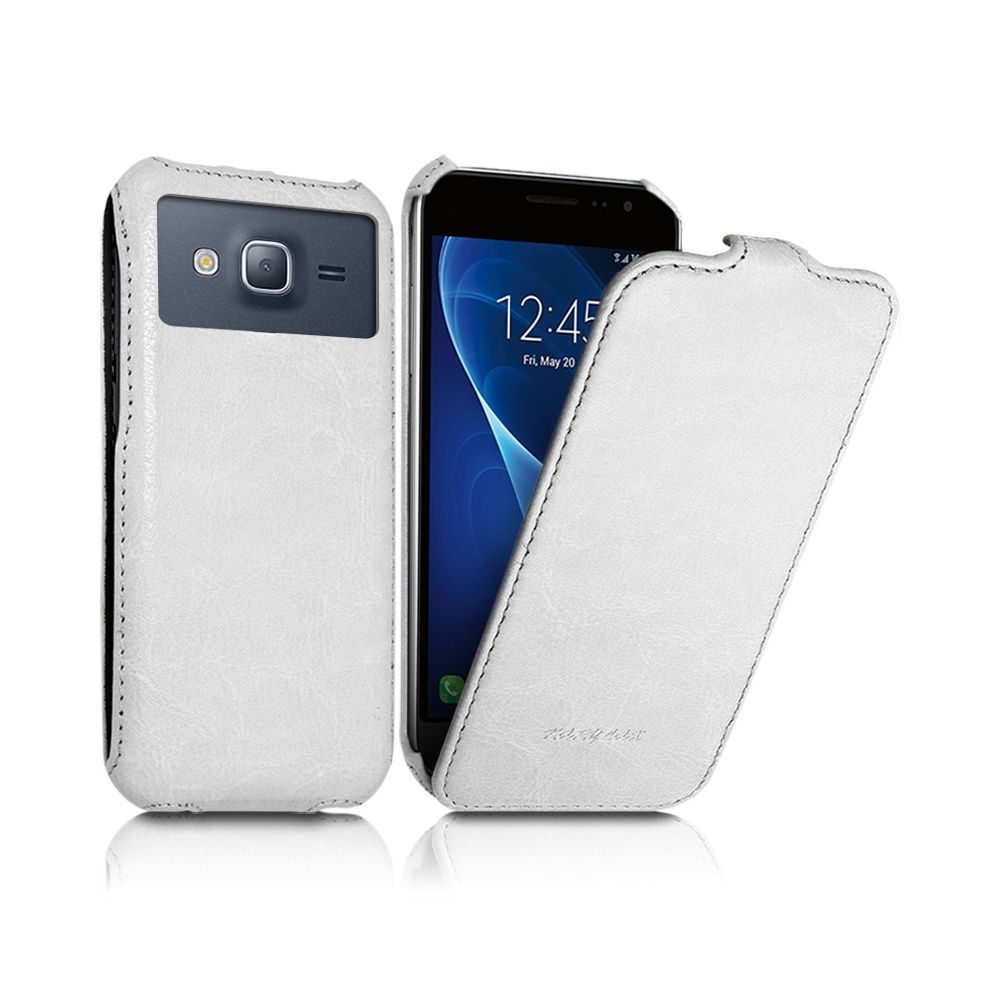 Karylax - Etui à Clapet pour Smartphone Danew Konnect 504 Couleur Blanc (Ref.10-A) - Autres accessoires smartphone
