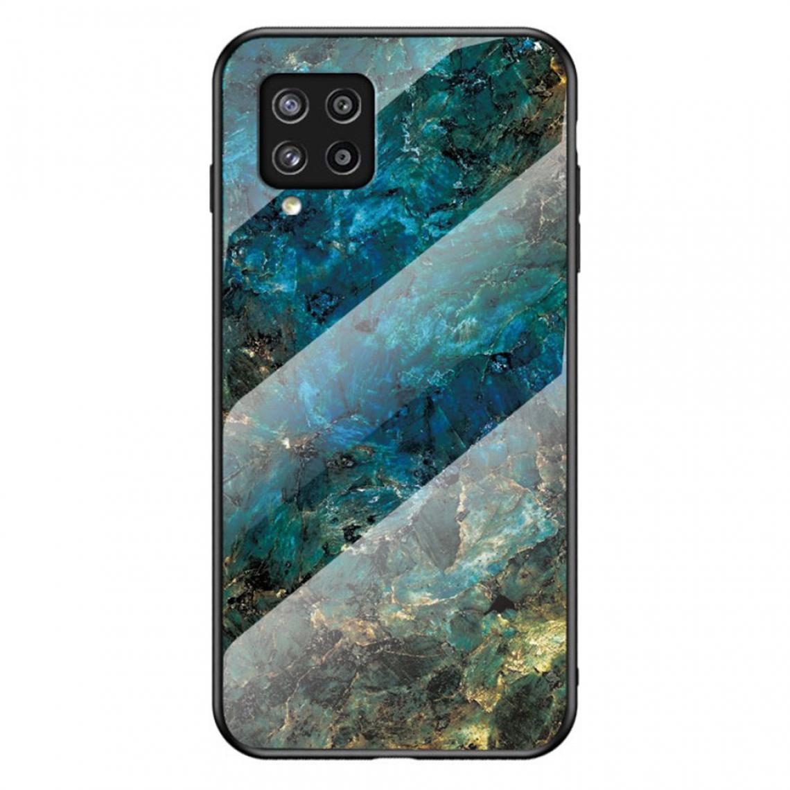 Other - Coque en TPU Conception de motif de marbrure anti-rayures marbre émeraude pour votre Samsung Galaxy M42 5G - Coque, étui smartphone