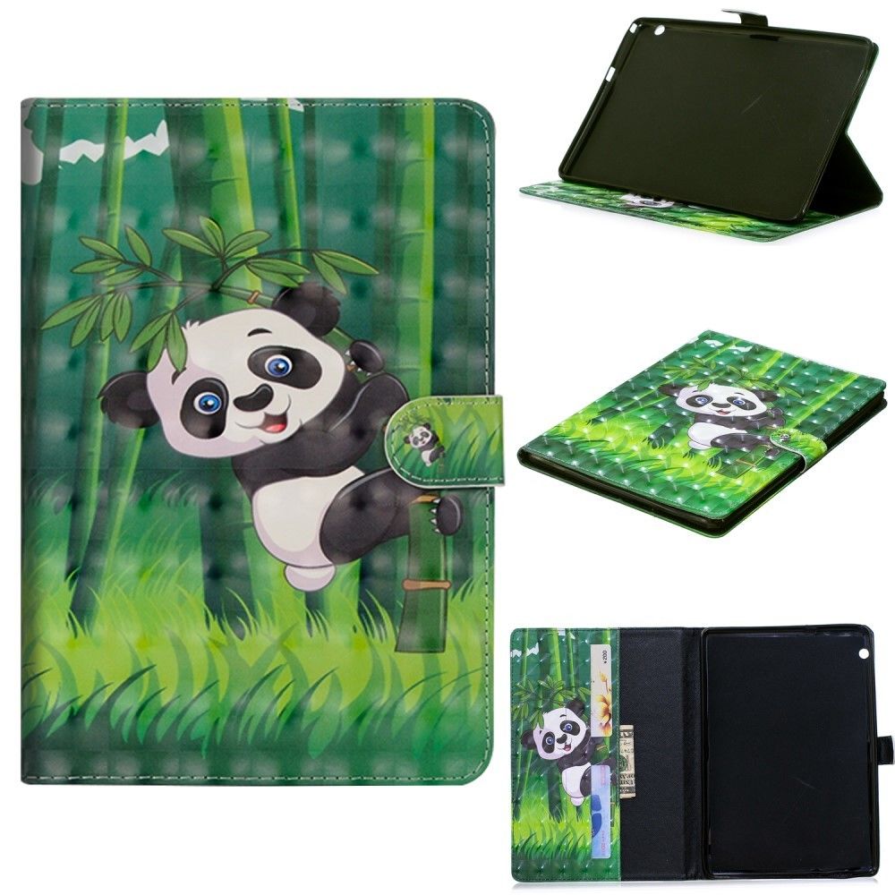 marque generique - Etui en PU décoration spot lumineux panda pour votre Huawei MediaPad T3 10 - Autres accessoires smartphone