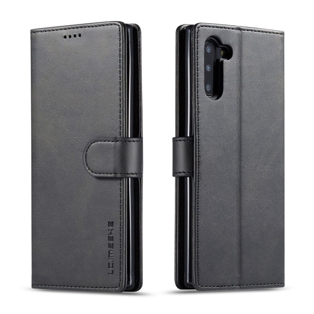 marque generique - Etui en PU avec support couleur noir pour votre Samsung Galaxy Note 10 - Coque, étui smartphone