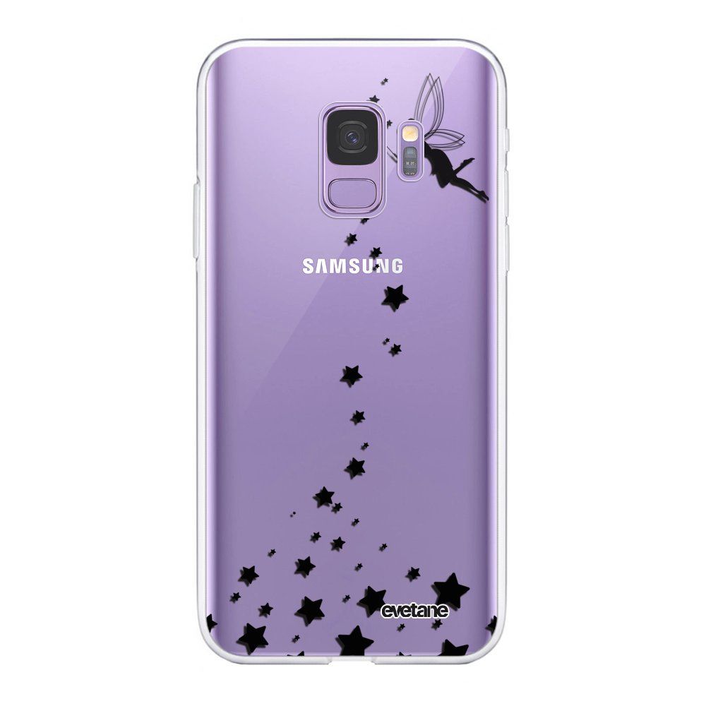 Evetane - Coque Samsung Galaxy S9 souple transparente Fée Motif Ecriture Tendance Evetane. - Coque, étui smartphone