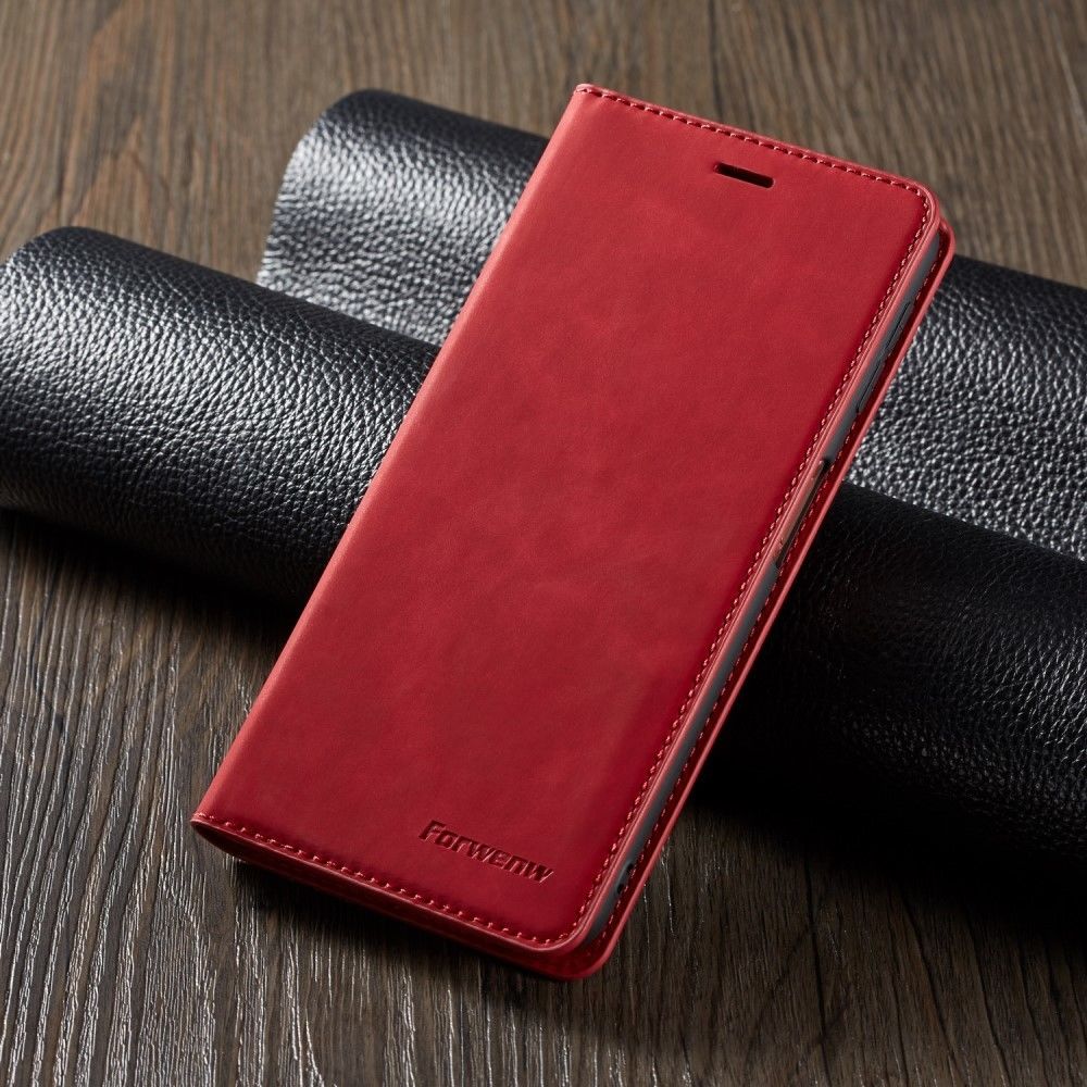 marque generique - Etui en PU couleur rouge pour votre Samsung Galaxy S10 - Autres accessoires smartphone