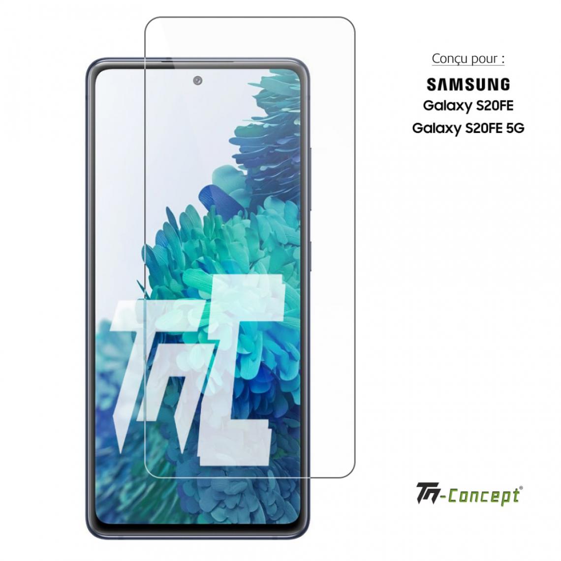 Tm Concept - Verre trempé - Samsung Galaxy S20 Fan Edition - TM Concept® - Protection écran smartphone