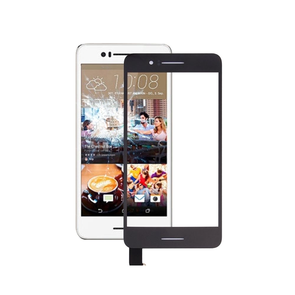 Wewoo - Pour HTC Desire 728 Assembleur noir de numériseur à écran tactile (seul sans le LCD) pièce détachée - Autres accessoires smartphone