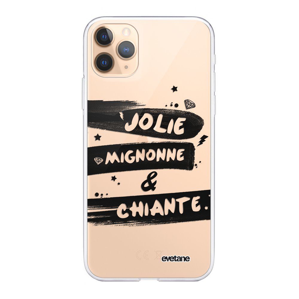 Evetane - Coque iPhone 11 Pro Max 360 intégrale transparente Jolie Mignonne et chiante Ecriture Tendance Design Evetane. - Coque, étui smartphone