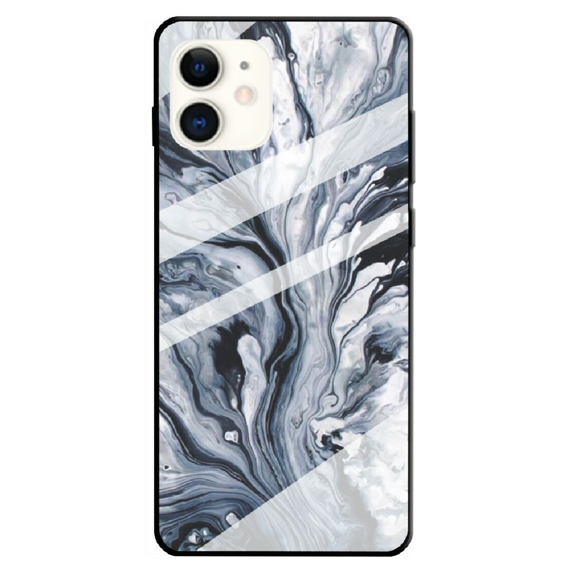 Other - Coque en TPU motif de marbre style L pour votre Apple iPhone 12/12 Pro - Coque, étui smartphone