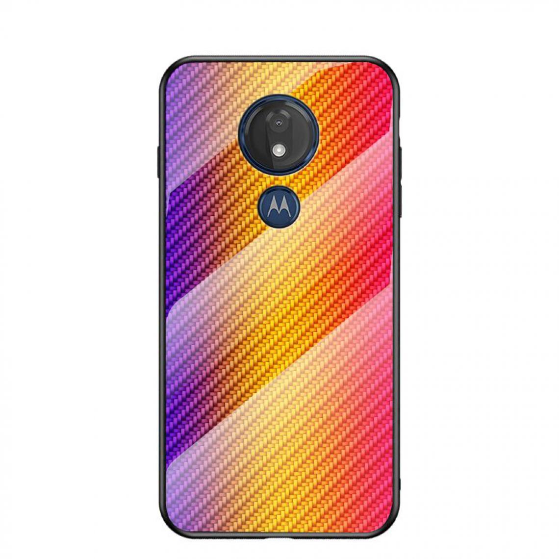 OtterBox - Housse Etui Coque de protection pour Moto G7 Play Face arriere maille colorée [Orange] - Coque, étui smartphone