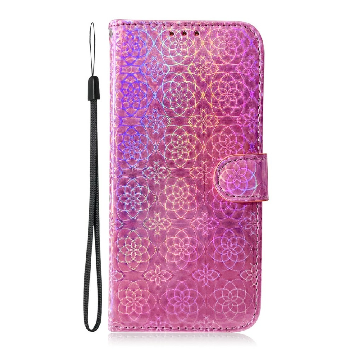 Other - Etui en PU motif de fleurs avec support rose pour votre Samsung Galaxy S30 Ultra - Coque, étui smartphone