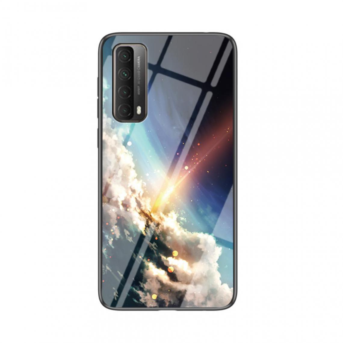 Other - Coque en TPU ciel étoilé hybride météore pour votre Huawei P smart 2021/Y7a - Coque, étui smartphone