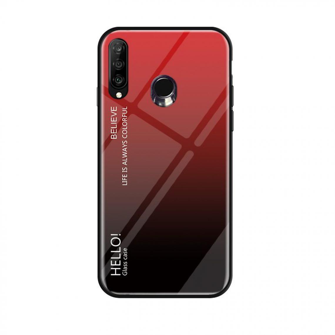 OtterBox - Housse Etui Coque de protection pour Huawei P30 Lite Arriere Rigide dégradé [Rouge] - Coque, étui smartphone