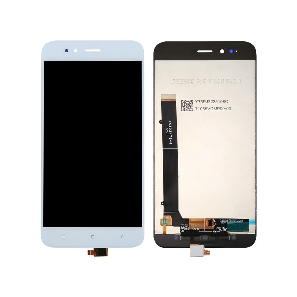 Wewoo - Pièce détachée pour Xiaomi Mi 5X blanc écran LCD + tactile Digitizer Assemblée - Autres accessoires smartphone