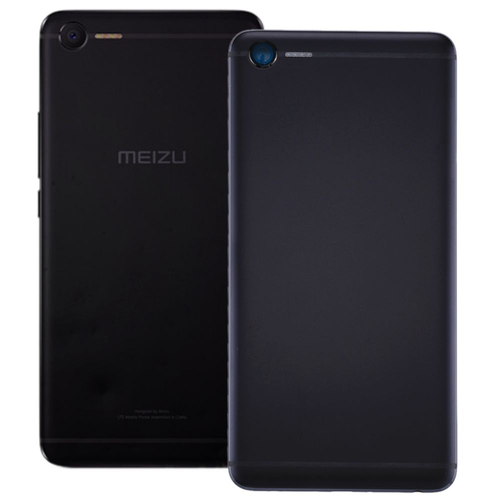 Wewoo - Coque arrière noir pour Meizu Meilan E2 iPartsAchelle Couverture Arrière, - Autres accessoires smartphone