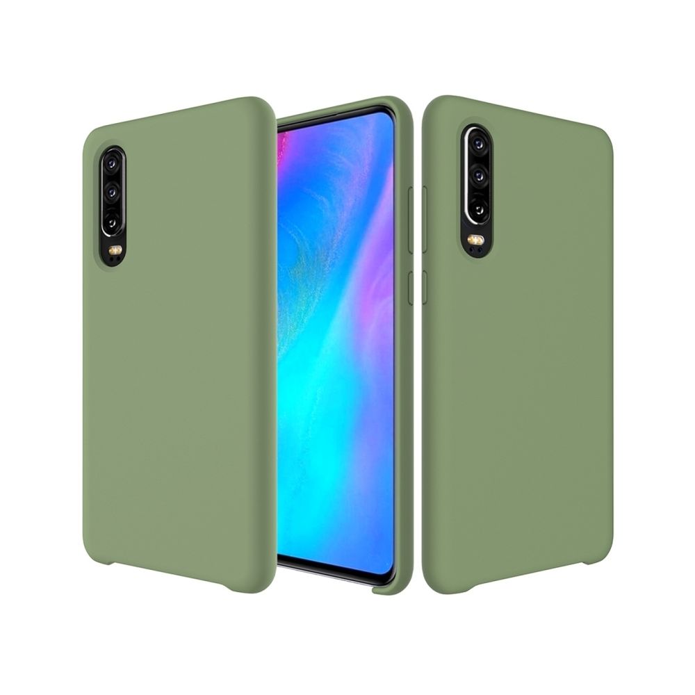 Wewoo - Coque Étui de protection en silicone couleur unie Dropproof pour HuP30 (vert) - Coque, étui smartphone