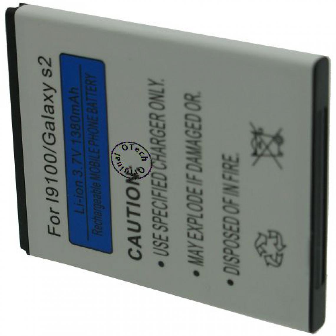 Otech - Batterie compatible pour SAMSUNG SC-02C GALAXY S II - Batterie téléphone