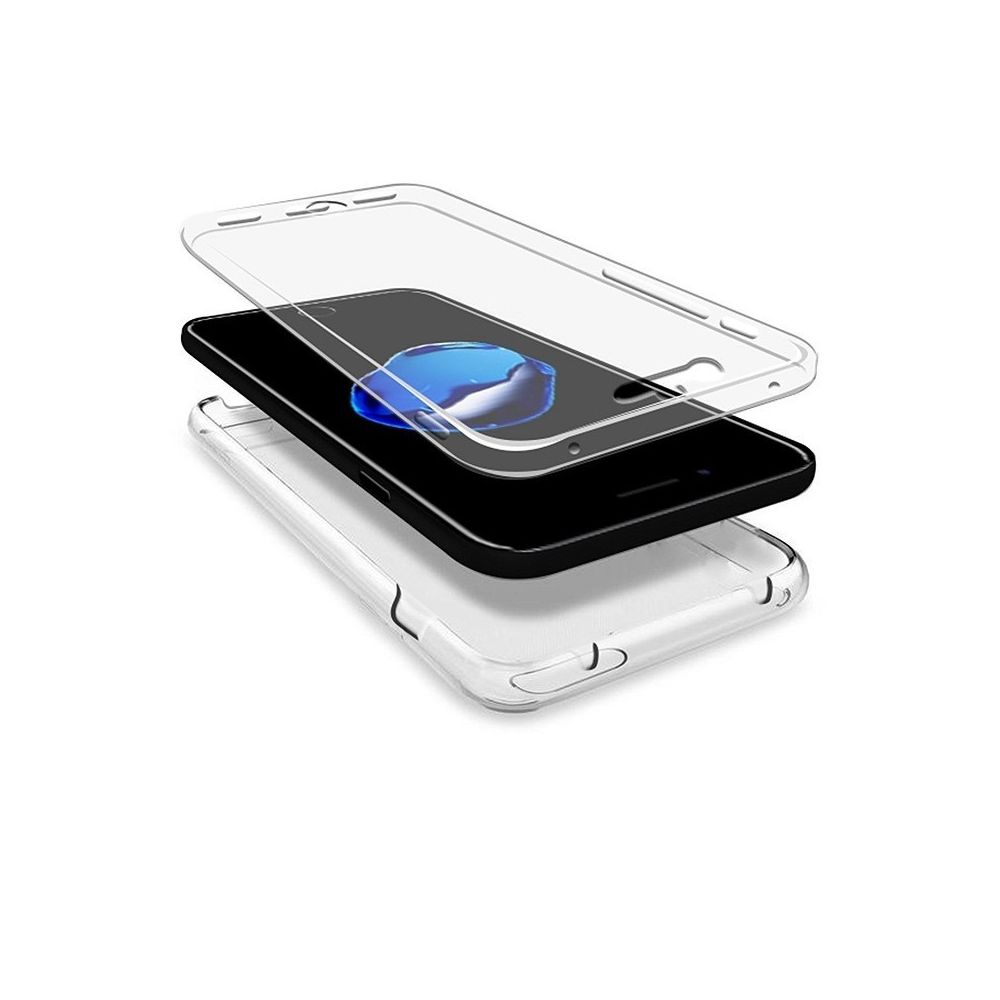 marque generique - Coque housse intégrale RIGIDE transparent 360 pour Iphone 5 5S 5SE - Coque, étui smartphone
