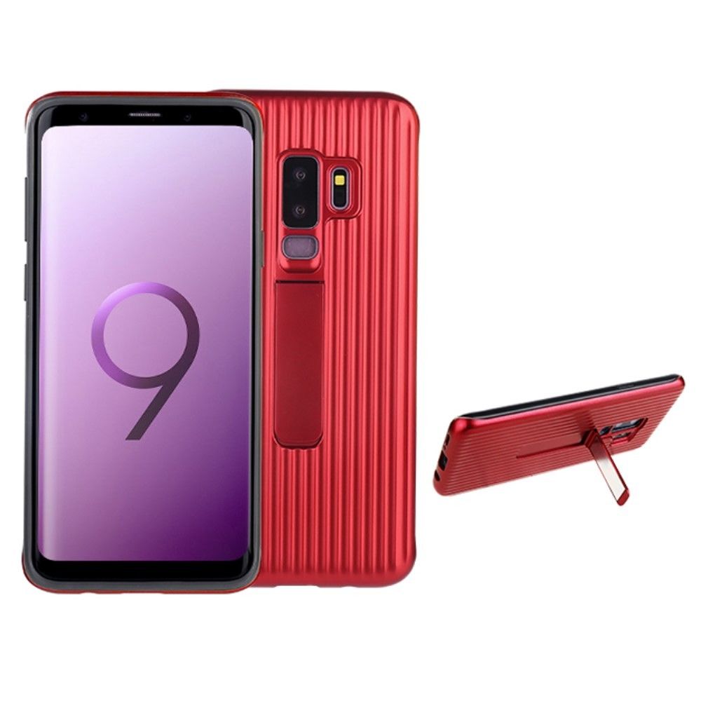 marque generique - Coque en TPU hybride tronc rouge pour votre Samsung Galaxy S9 Plus SM-G965 - Autres accessoires smartphone