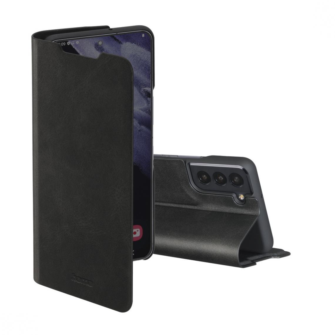 Hama - Etui Portefeuille "Guard Pro" pour Samsung Galaxy S22 5G, noir - Coque, étui smartphone