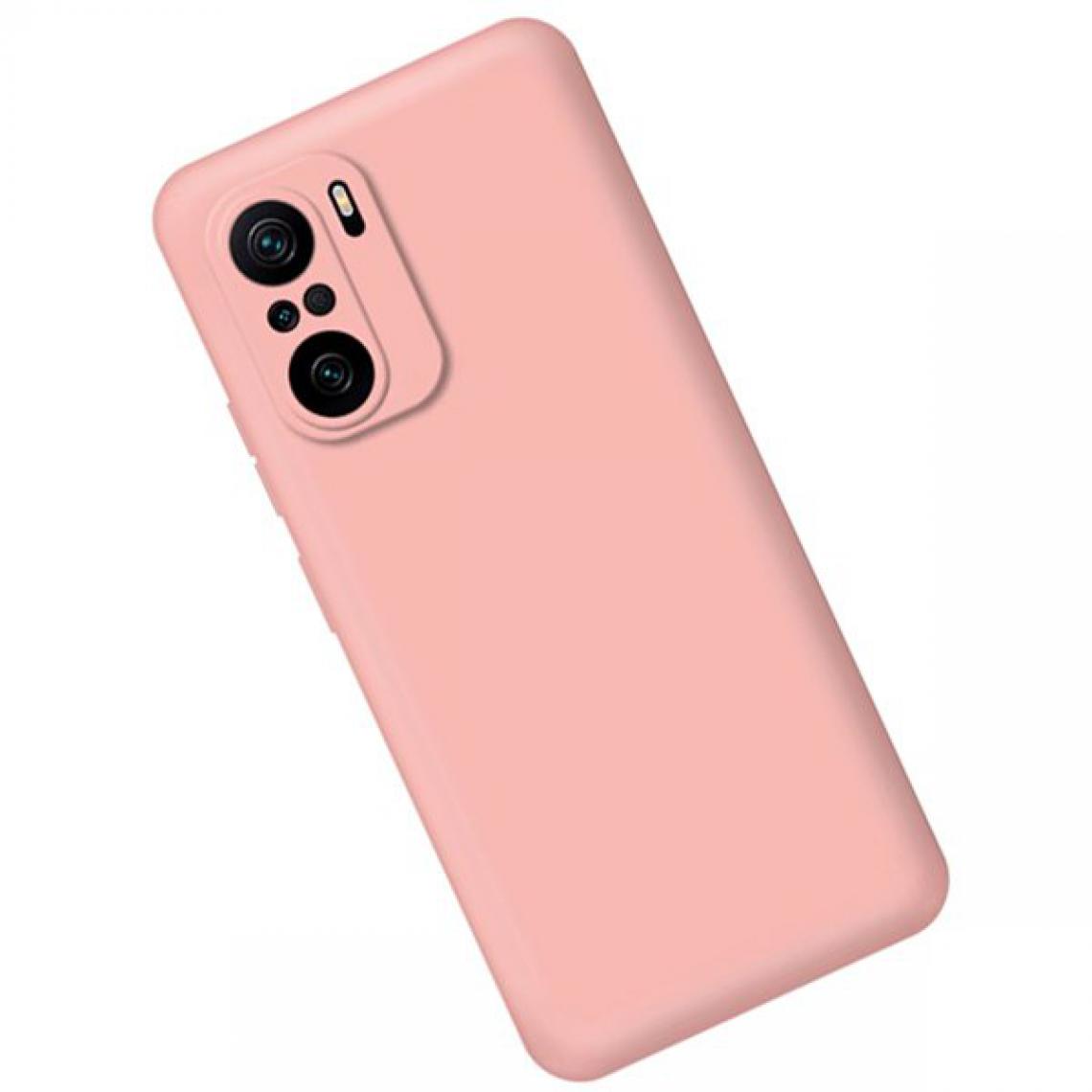 Phonecare - Coque Silicone Liquide - Xiaomi Redmi Note 10 Pro - Rose - Coque, étui smartphone