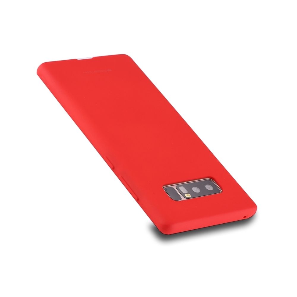 Wewoo - Coque rouge pour Samsung Galaxy Note 8 État liquide TPU Drop-preuve étui de protection arrière souple MERCURE SOFT FEELING - Coque, étui smartphone