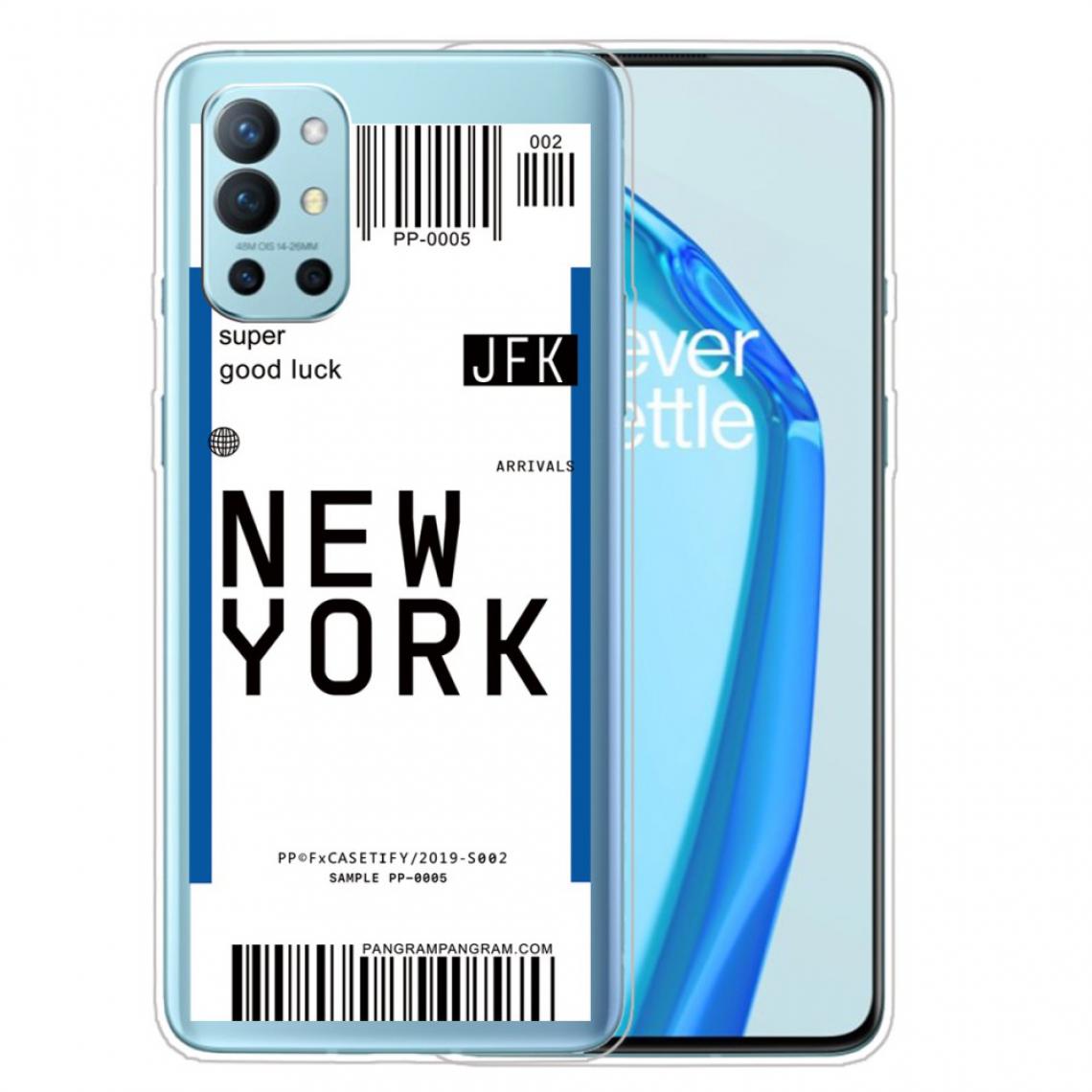 Other - Coque en TPU Impression de motif de contrôle d'embarquement NEW YORK pour votre OnePlus 9R - Coque, étui smartphone