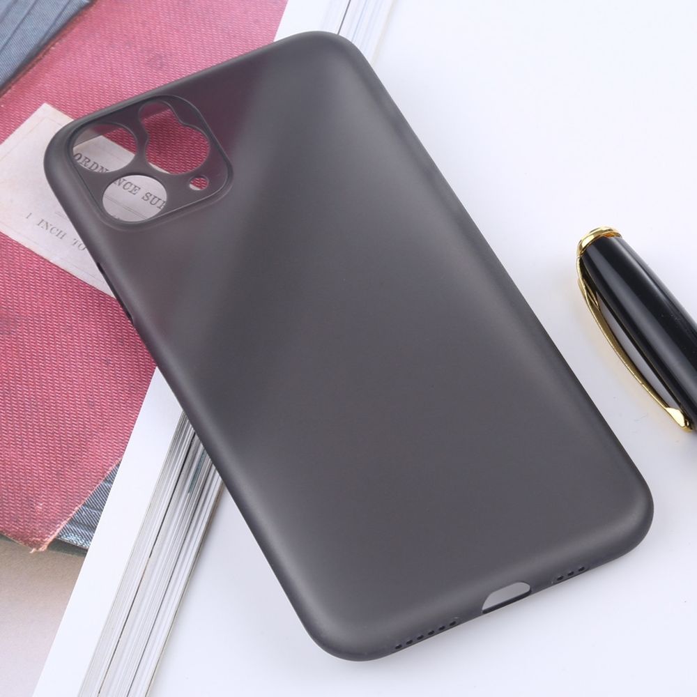 Wewoo - Coque Souple Pour iPhone 11 Pro ultra-mince étui PP noir - Coque, étui smartphone