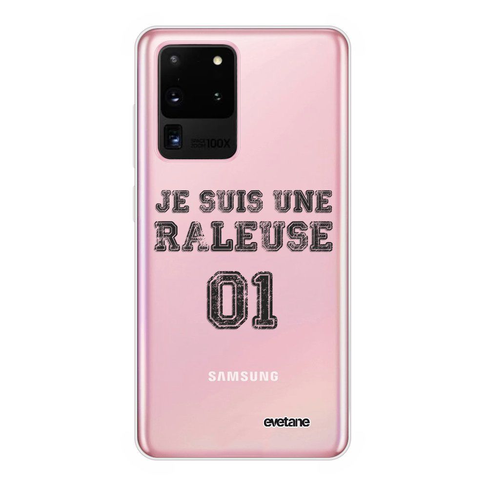 Evetane - Coque Samsung Galaxy S20 Ultra 5G 360 intégrale transparente Râleuse Ecriture Tendance Design Evetane. - Coque, étui smartphone