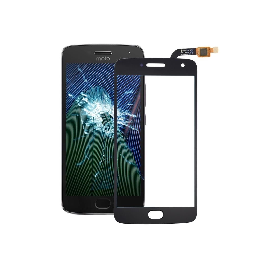 Wewoo - Pour Motorola Moto G5 Plus noir Digitizer écran tactile (seul sans le LCD) Pièce détachée - Autres accessoires smartphone
