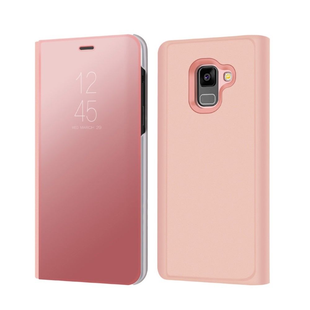 marque generique - Etui en PU pour Samsung Galaxy A8+ (2018) - Autres accessoires smartphone