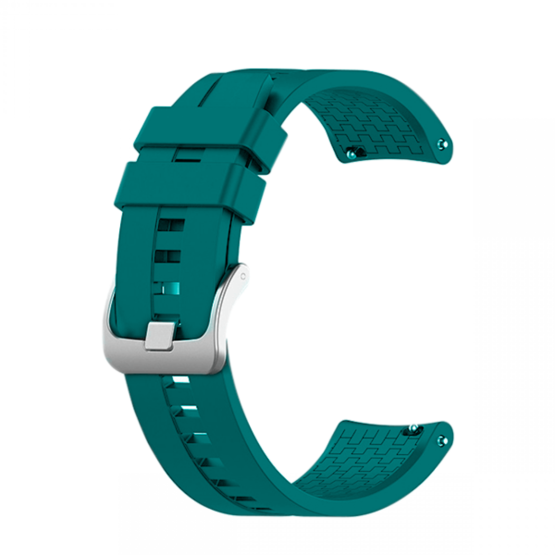 Phonecare - Bracelet en Silicone Souple Avec Boucle pour Garmin Vivoactive 4 - 45mm - Vert - Autres accessoires smartphone