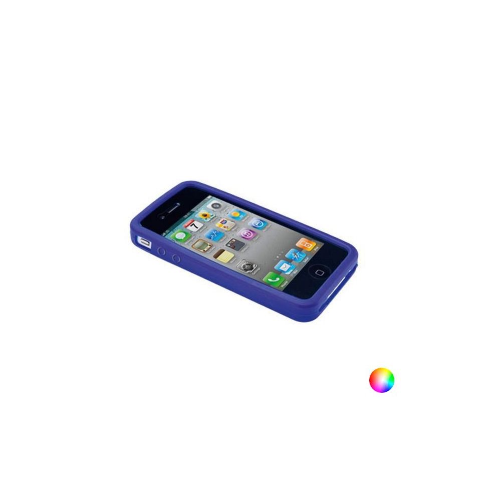 Totalcadeau - Coque de protection compatible téléphone portable IPhone 4/4s/5/5s/se en silicone Couleur - Rouge - Coque, étui smartphone