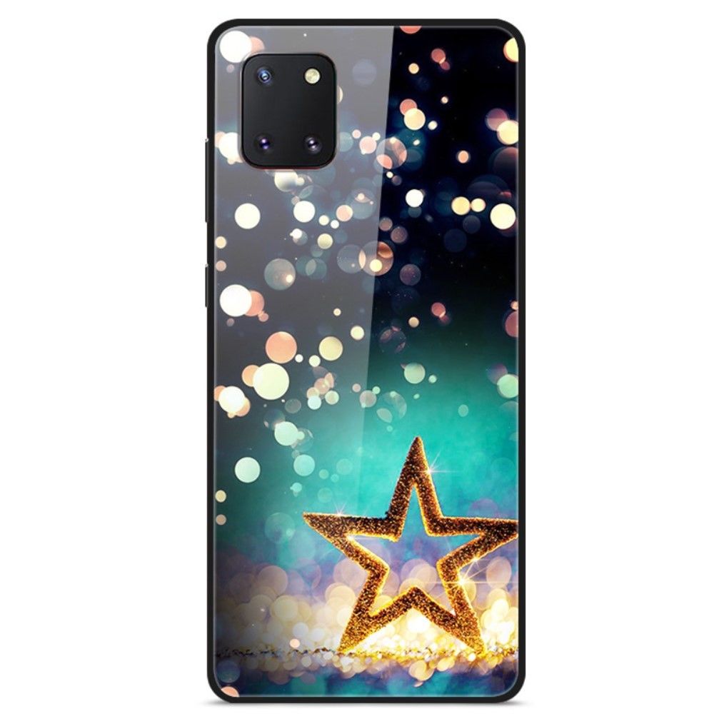 Generic - Coque en TPU impression de motifs fantaisie en verre hybride étoile pour votre Samsung Galaxy A81/Note 10 Lite/M60s - Coque, étui smartphone