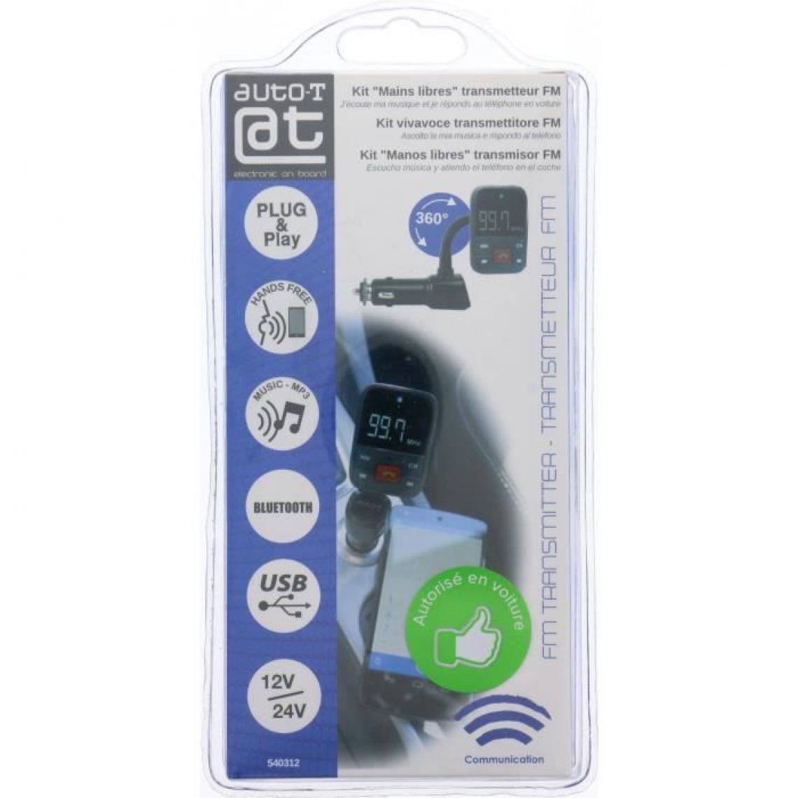 Cstore - AUTO-T Transmetteur FM - Kit mains libres - Autres accessoires smartphone