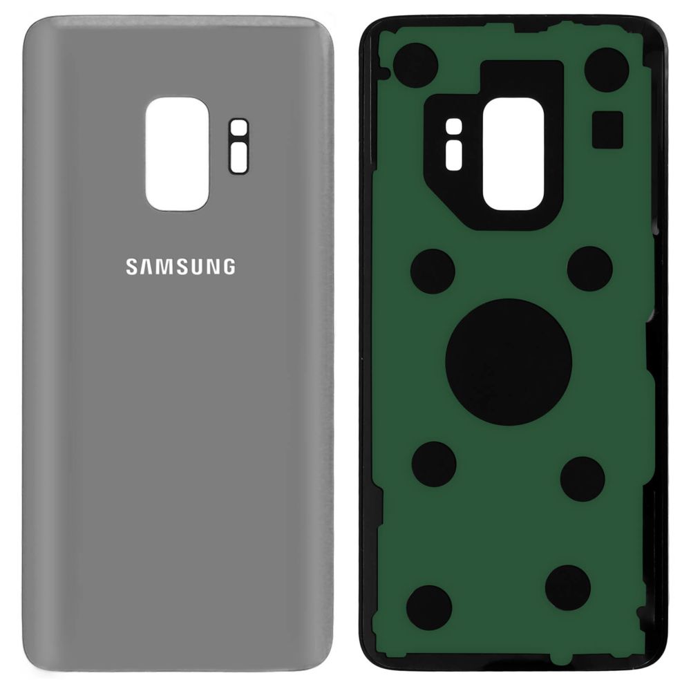 Avizar - Cache batterie Samsung Galaxy S9 Façade arrière - gris - Autres accessoires smartphone
