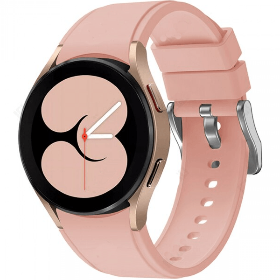 Phonecare - Bracelet en silicone lisse avec boucle pour Samsung Galaxy Watch4 Classic Bluetooth 42mm - rose - Autres accessoires smartphone