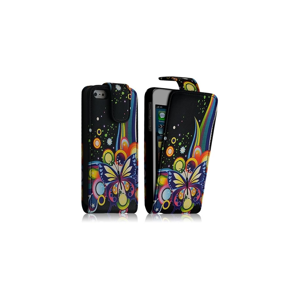 Karylax - Housse Coque Etui de protection avec motif HF05 pour Apple iPhone 5 / 5S - Autres accessoires smartphone