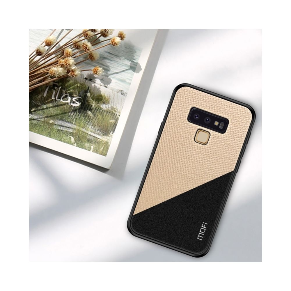 Wewoo - Housse Coque Antichoc TPU + PC + Chiffon pour Galaxy Note 9 Or - Coque, étui smartphone