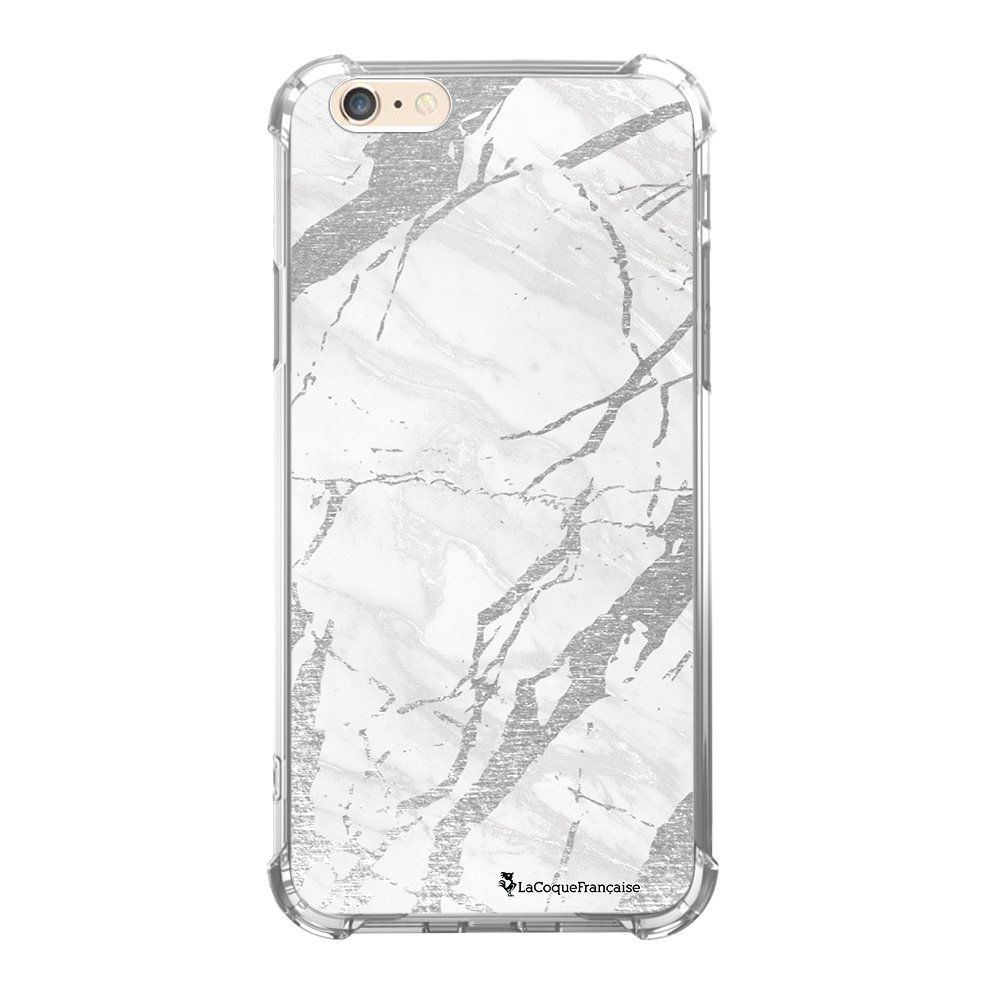 La Coque Francaise - Coque iPhone 6 Plus / 6S Plus anti-choc souple avec angles renforcés transparente Marbre gris La Coque Francaise - Coque, étui smartphone