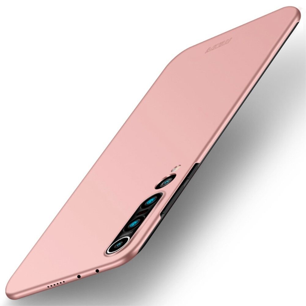 Mofi - Coque en TPU bouclier mince givré rigide or rose pour votre Xiaomi Mi 10 Pro - Coque, étui smartphone
