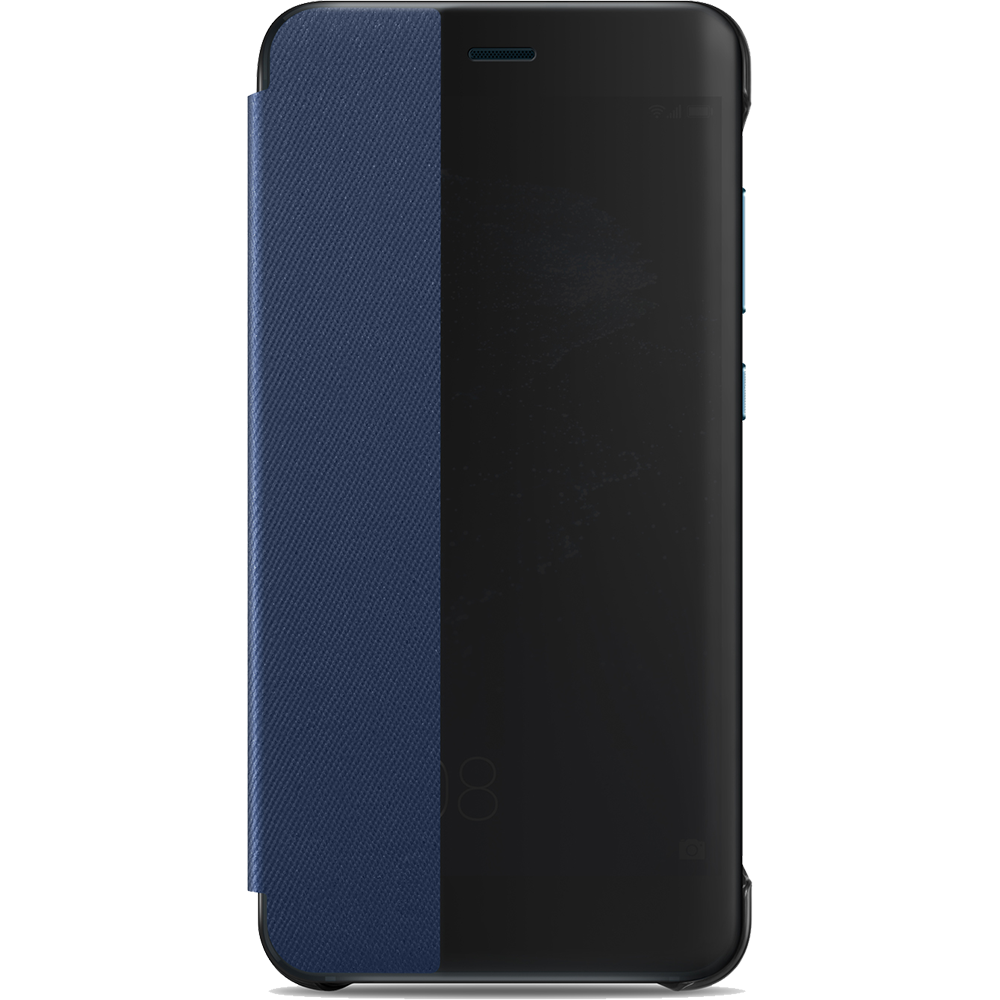 Huawei - Etui folio bleu foncé et noir pour Huawei P10 - Autres accessoires smartphone