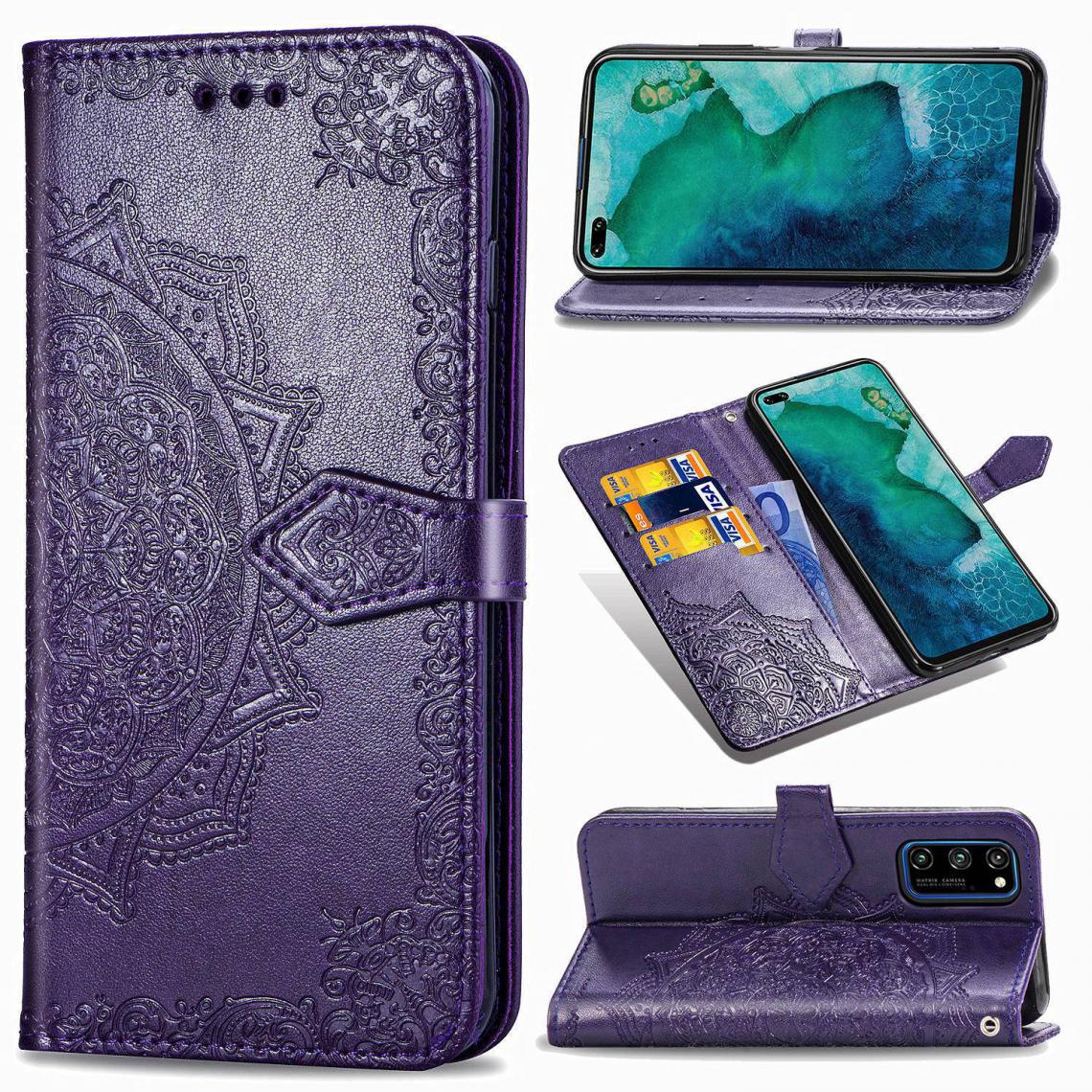 OtterBox - Huawei V30 Pro Housse Etui Coque de protection type portefeuille [Violet] - Coque, étui smartphone