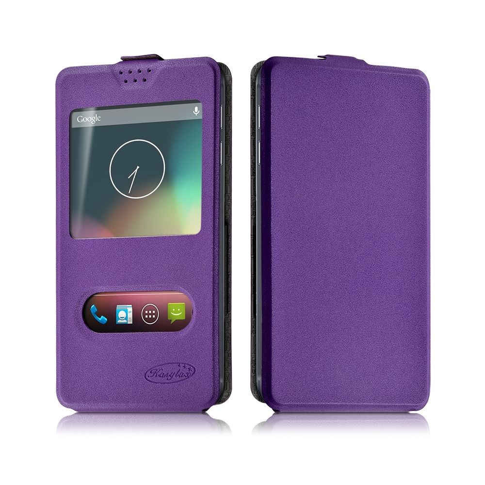 Karylax - Etui S-View à clapet Universel S (Ref.Violet) pour Echo Plum - Autres accessoires smartphone