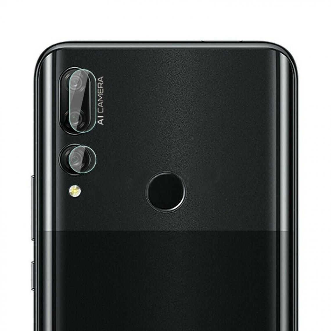 Wewoo - Film de verre trempé de lentille de caméra arrière à bord rond de 0,15 mm 9H pour Huawei Y9 Prime - Autres accessoires smartphone