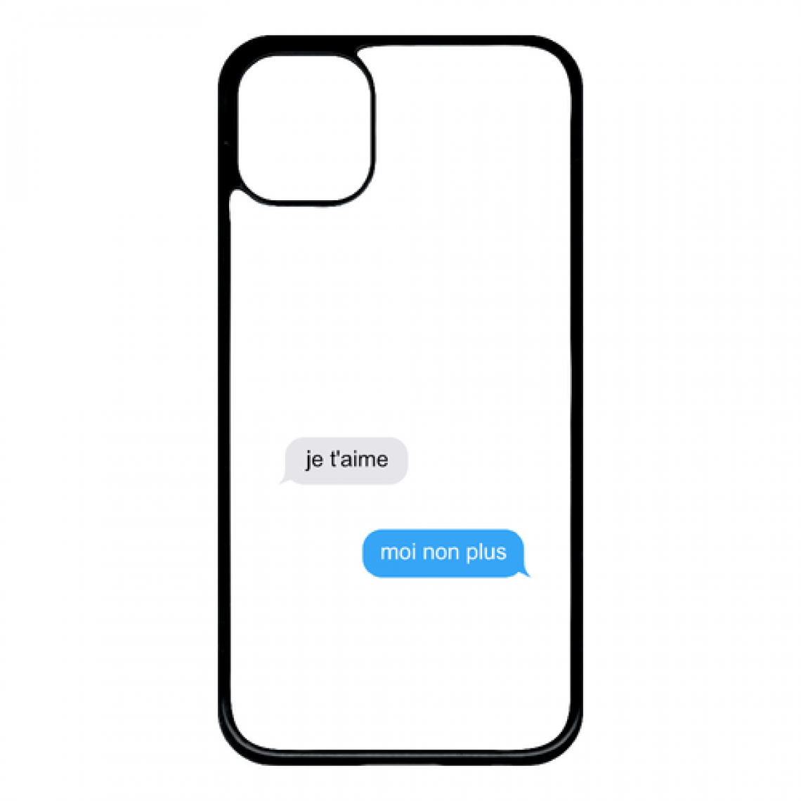Apple - coque iPhone 11 - Noir - Coque, étui smartphone