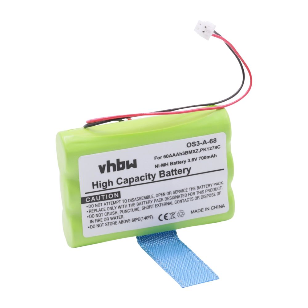 Vhbw - vhbw batterie compatible avec Aastra M910, M915, M920, M921, M922, NEXSPAN combiné téléphonique téléphone fixe (700mAh, 3,6V, NiMH) - Batterie téléphone
