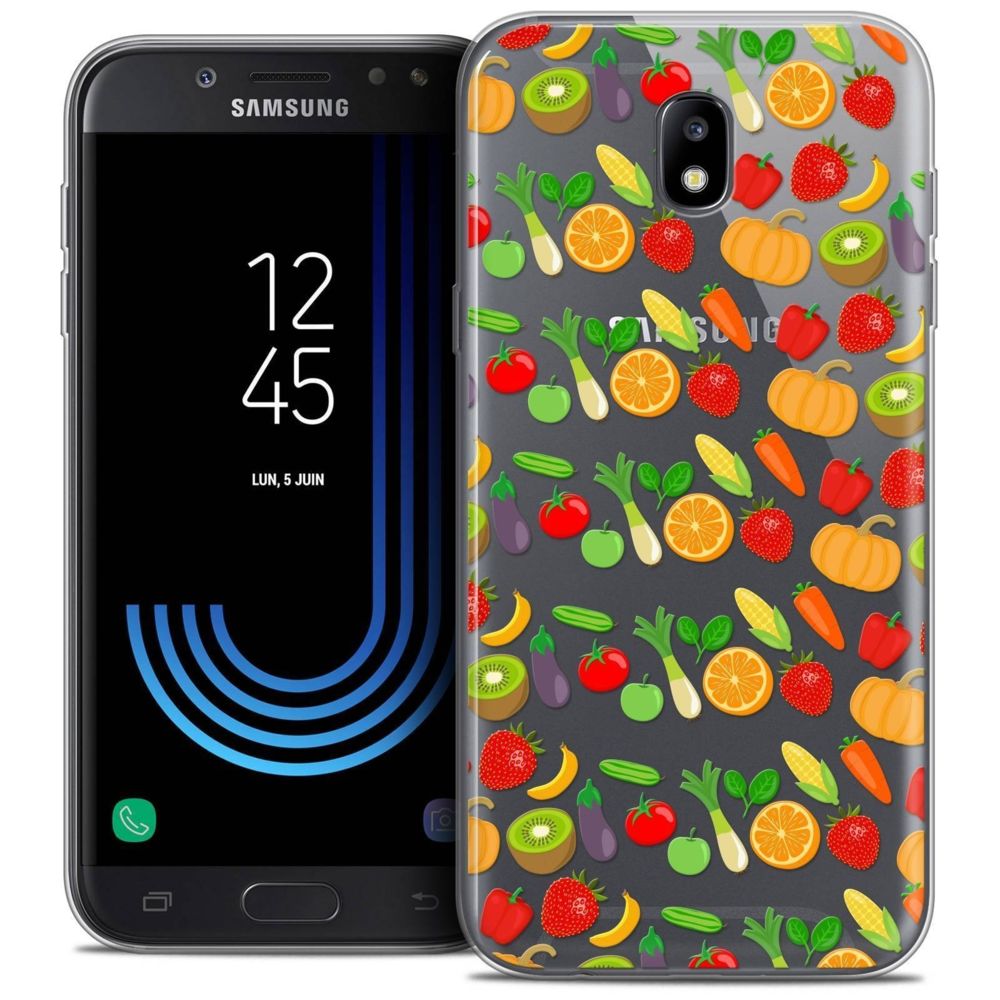 Caseink - Coque Housse Etui Samsung Galaxy J7 2017 J730 (5.5 ) [Crystal Gel HD Collection Foodie Design Healthy - Souple - Ultra Fin - Imprimé en France] - Coque, étui smartphone