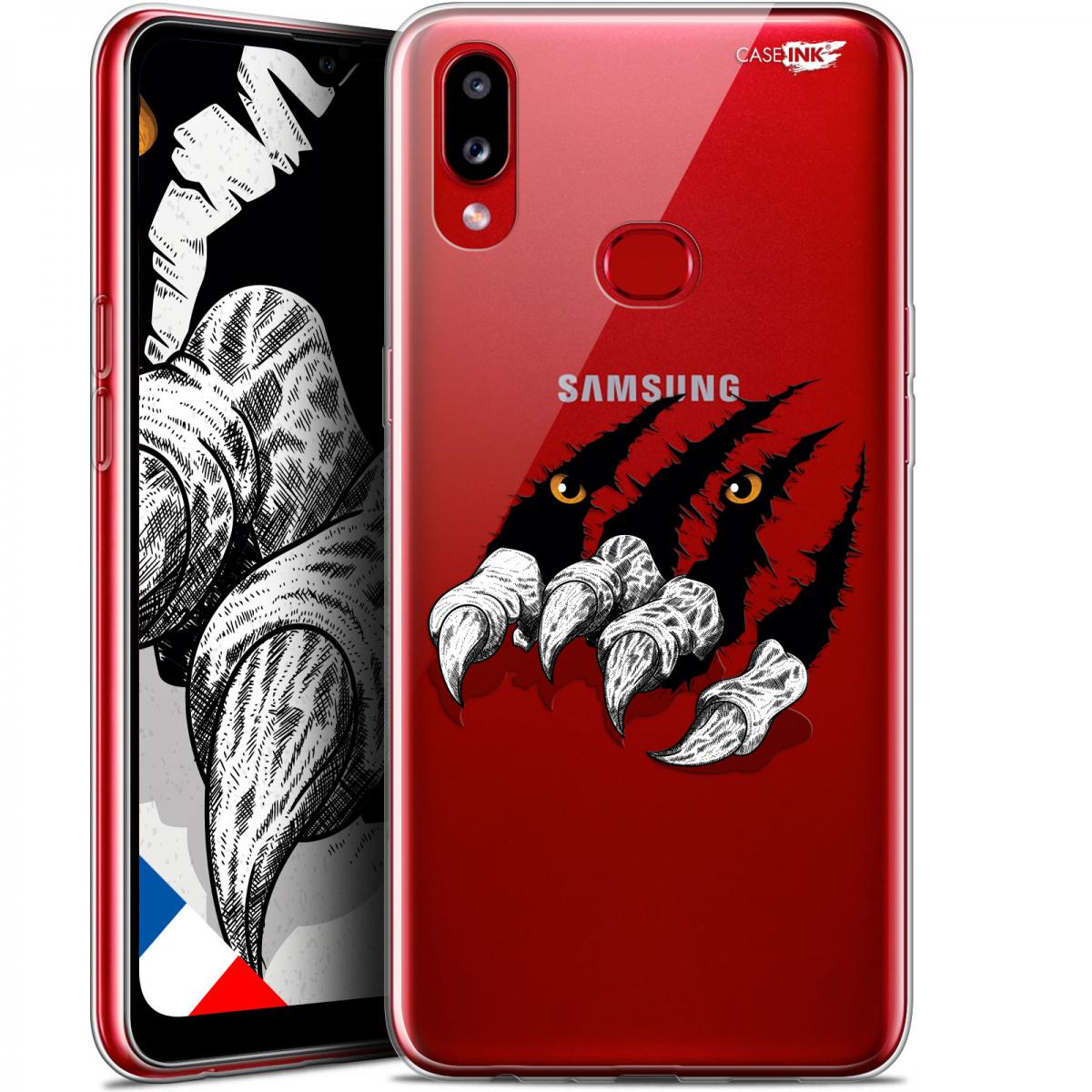 Caseink - Coque arrière Samsung Galaxy A10S (6.1 ) Gel HD [ Nouvelle Collection - Souple - Antichoc - Imprimé en France] Les Griffes - Coque, étui smartphone
