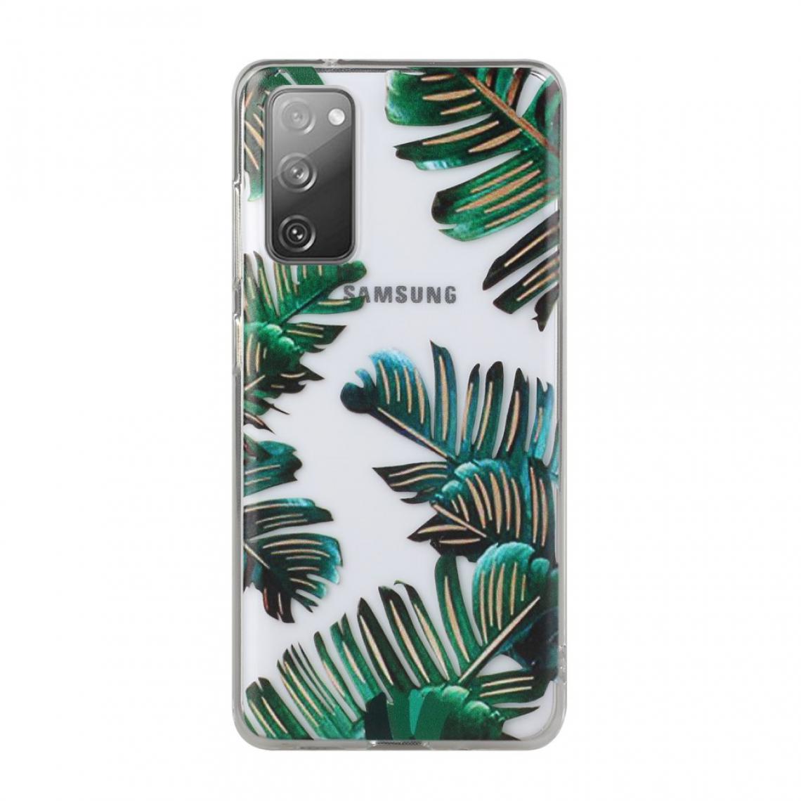 Other - Coque en TPU nouveau style à motifs feuilles de banane pour votre Samsung Galaxy S20 FE/S20 FE 5G - Coque, étui smartphone